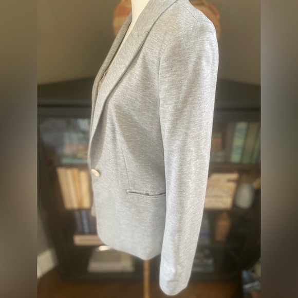 Philosophy Grey Knit Blazer Sz S - Picture 4 of 5
